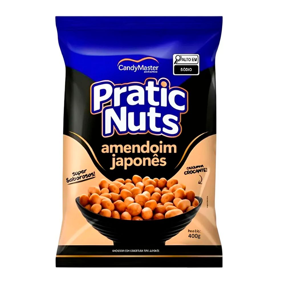 Amendoim Japones 400g Pratic Nuts-1- Amendoim Japones 400g Pratic Nuts-1-